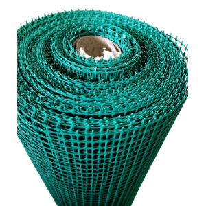 Siatka plastik  0.6x(50m) rabatowa zielona